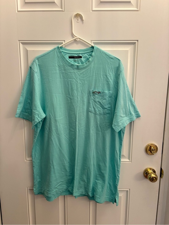 Greg Norman Collection Other - Greg Norman Collection Aqua Short-Sleeve Pocket Tee